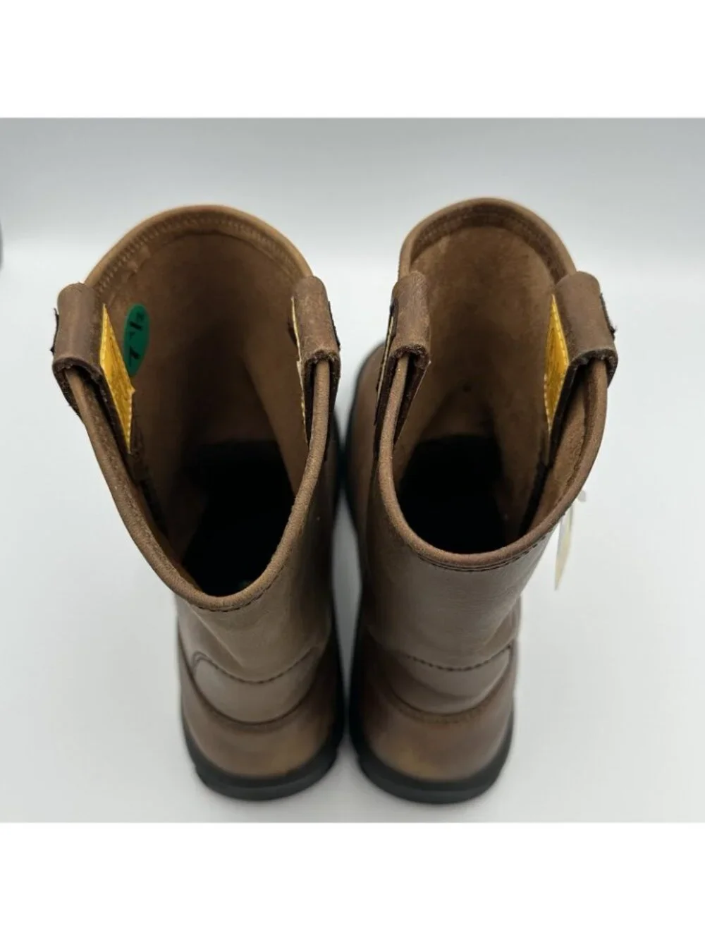 Caterpillar  Drawbar Men's Size 7.5 US Brown Leather Pull-On Work Boots F2892-18